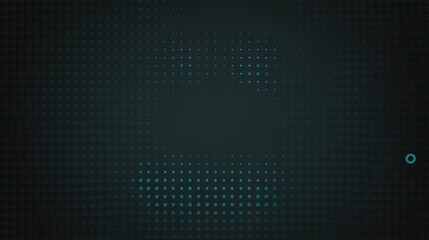 Abstract digital background with teal dots creating a gradient pattern, suitable for tech themes