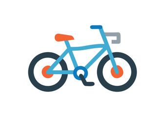 Fototapeta premium Bicycle Vector, Bicycle Icon Illustration