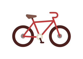 Fototapeta premium Bicycle Vector, Bicycle Icon Illustration