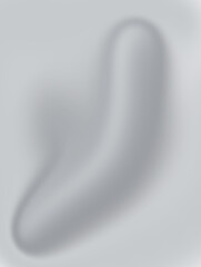 Abstract Grey Gradient Background with Soft Fluid Texture