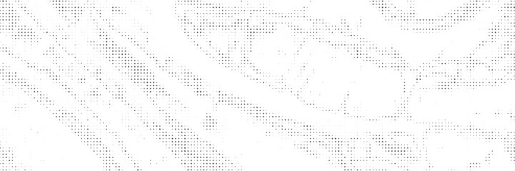 Halftone texture with grainy noise distortion. Overlay layer effect, soft grey shadow. Organic speckled and dust gradient background for banner template, design and wallpaper.