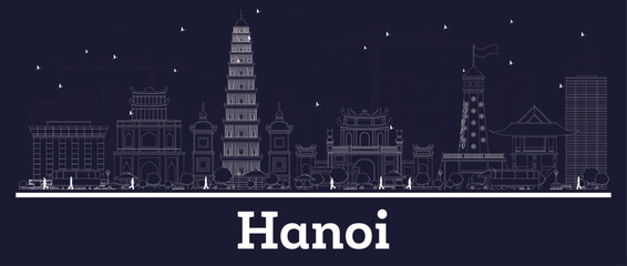 Hanoi outline inverse