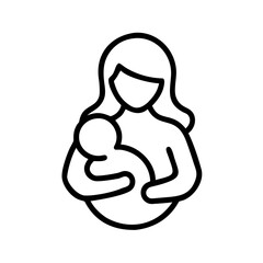 Handling baby icon 