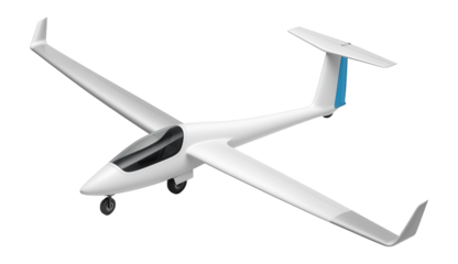 Fixed-wing glider with detachable wingtips and modular design