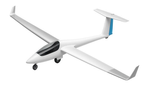 Fixed-wing glider with detachable wingtips and modular design
