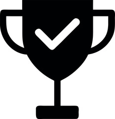 Achieve Success Celebrate Victory with this Achievement Trophy Icon