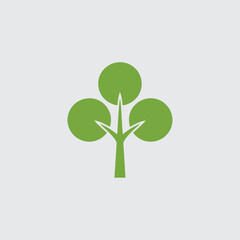 green tree vector