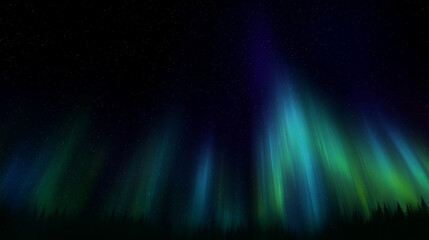 Realistic Northen Light Sky Background. These high-quality textures can be used for various kinds of projects.