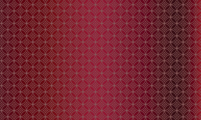 Dark Red gradient Vector seamless pattern background.