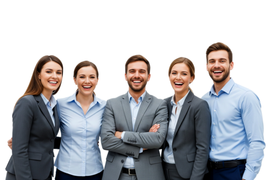 portrait of a successful business team