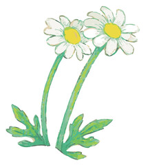 花のスケッチ素材。ベクターイラスト素材。