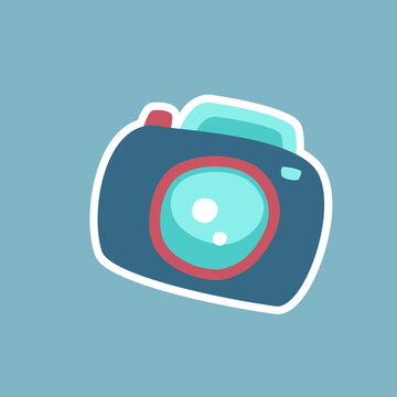 Capture memories with this cute camera graphic, a charming design element perfect for social media, branding or adding a playful touch to digital projects.