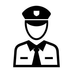 Police officer icon .Vector