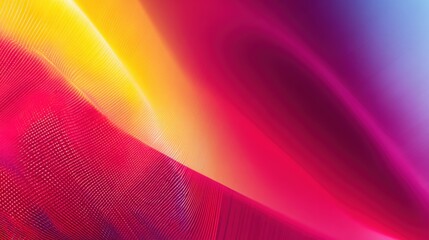 Vibrant Abstract Wave Patterns in Vivid Colors with Soft Gradients and Dynamic Flow