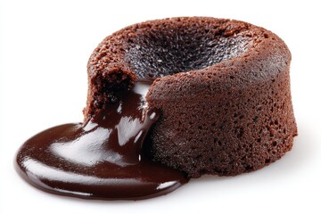 Chocolate lava cake, molten chocolate