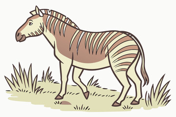  Wildlife Illustrations: Maine Coon Cat, Puffin, Tasmanian Devil, Okapi, Caracal, Hummingbird, Magpie, Lemur, Cassowary, Skunk, Sloth, Butterfly, Dolphin, Lynx, Grasshopper, Pronghorn, Quail, Koala, E