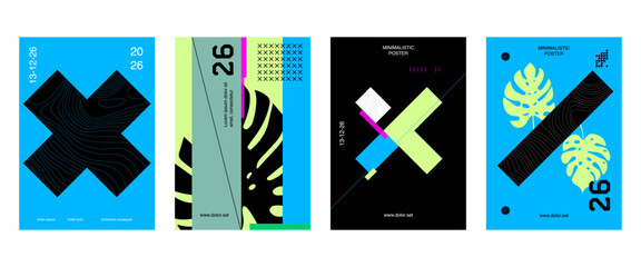 Minimal Covers design. Colorful abstract background. Future geometric patterns.	