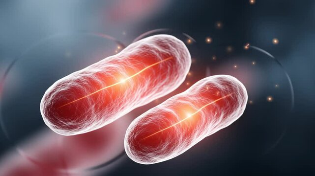 Graphic illustration representing body energy metabolism, showing processes of burning calories and generating energy.
