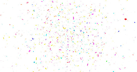 Confetti Transparent Background. Confeti Failling White Background. 3d Rendering Transparent Confeti. Colorful bright confetti isolated on transparent background. gold confetti transparent bg