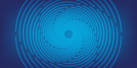 Bright blue dynamic abstract vector background with diagonal lines. 3d cover of business presentation banner for sale event night party. Fast moving soft circle wave line stripe decoration