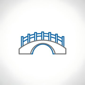 Bridge illustration vector design bridge icon bridge drawing bridge symbol bridge graphic bridge image