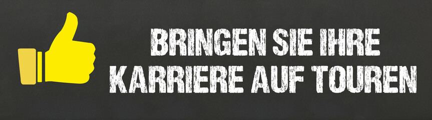 Bringen Sie Ihre Karriere auf Touren   © magele-picture