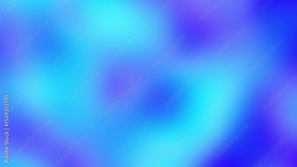 Poster glowing blue gradient abstract motion background. seamless loop blue background