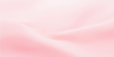 Fototapeta premium Delicate soft pink wave background with flowing curves and pastel tone in a clean abstract design