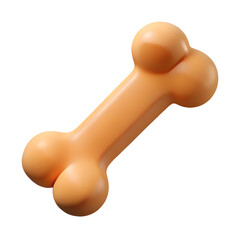 Dog Bone Treat Toy Chew Snack for Pet Animal Canine Friend Companion Playtime Fun Isolated
