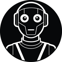  Retro Robot Face Icon