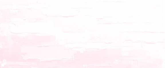 Vector pink and white grunge brush painted wall