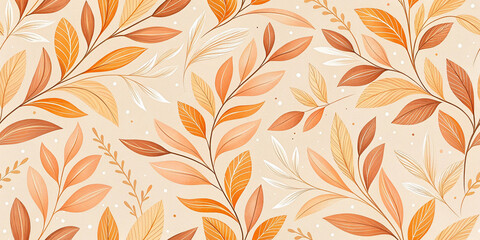  Pale orange oil paint brushstrokes texture