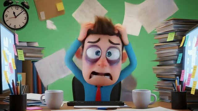 Sweating Behind Computer Sweating Cartoon Images – Browse 28,836 Stock Photos, Vectors, and ...