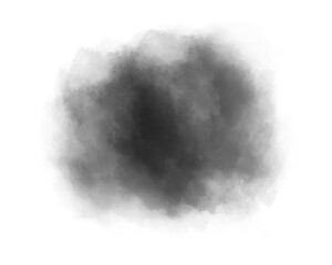 PNG fog smoke texture isolated on transparent background. Steam special effect. Realistic watercolor smoke or mist 