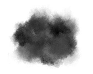 PNG fog smoke texture isolated on transparent background. Steam special effect. Realistic watercolor smoke or mist 