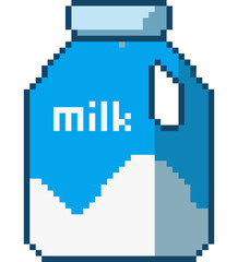 Pixel art Milk
