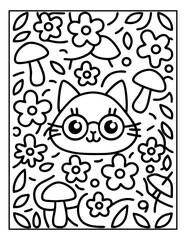 trippy groovy coloring pages for kids