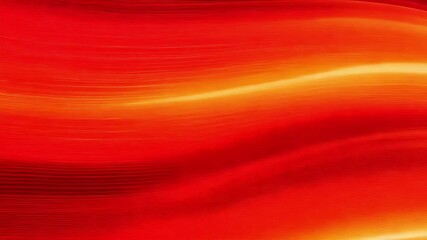 An abstract orange wave of light flows across a dark background, creating a dynamic and energetic visual - Powered by Adobe