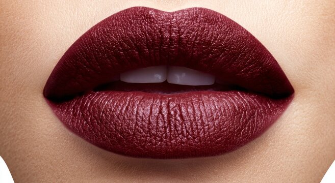 close - up of a woman's lips. a close up of a woman's lips with a red lipstick. a close up of a person's face