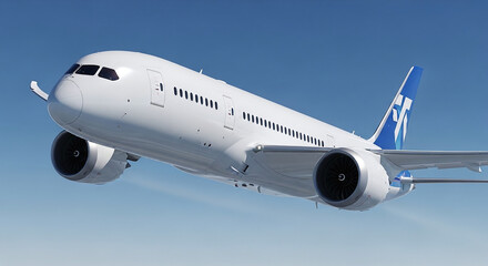 Fototapeta premium airplane in the sky