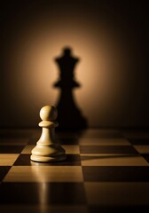 静かに佇む白兵、巨大な影 未来へ進む覚悟