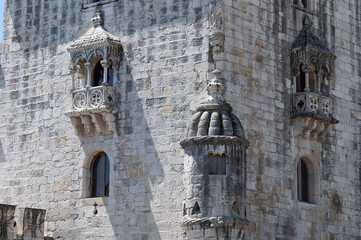 Torre de Belem en Lisboa, monumento patrimonio de la humanidad, portugal.