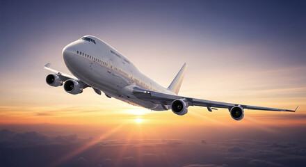 Obraz premium airplane in the sky