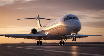airplane at the airport