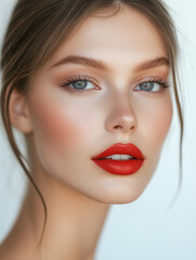 beautiful young woman