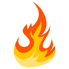 Cartoon Fire Flames