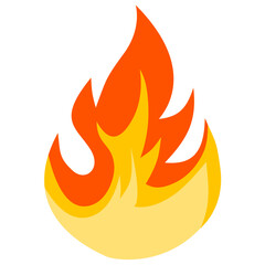 Cartoon Fire Flames