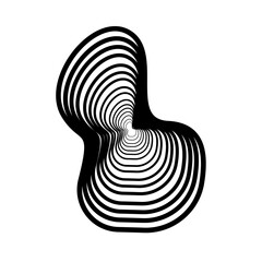 Abstract minimal element mid century vector set. Aesthetic contemporary stripe line art, geometric shape in monochrome. Art form design for wall art, decoration, wallpaper. See Less
