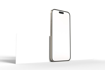 3D Smartphone and Social media 4 Items carousel feed post mockup isolated on background. Social frame mobile app page template for user post feed, like, share, comment, portfolios, online shops, Ads