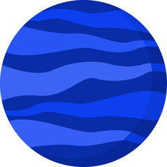 Neptune planet Illustration
